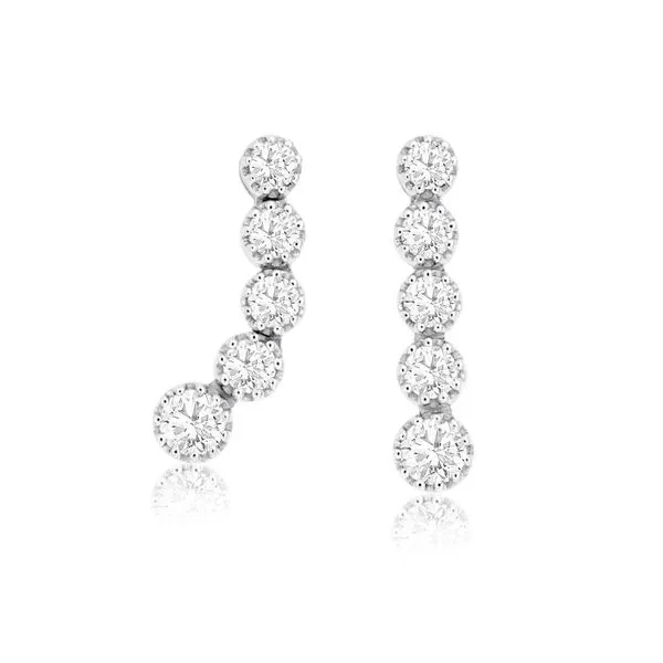 Diamond hoops Quenan's Fine Jewelers Georgetown, TX