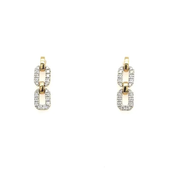 Diamond hoops Quenan's Fine Jewelers Georgetown, TX