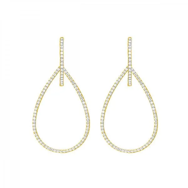 Diamond hoops Quenan's Fine Jewelers Georgetown, TX