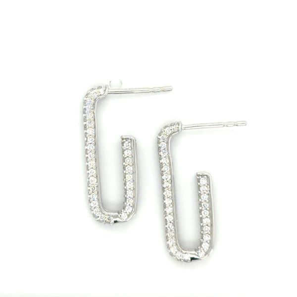 Diamond hoops Quenan's Fine Jewelers Georgetown, TX