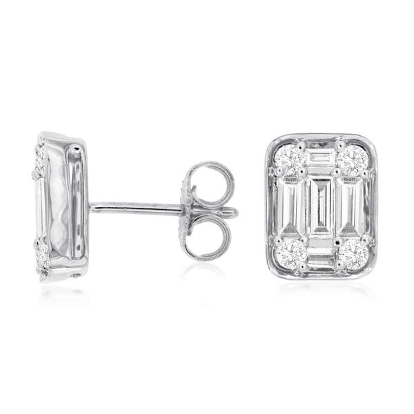 Diamond hoops Quenan's Fine Jewelers Georgetown, TX
