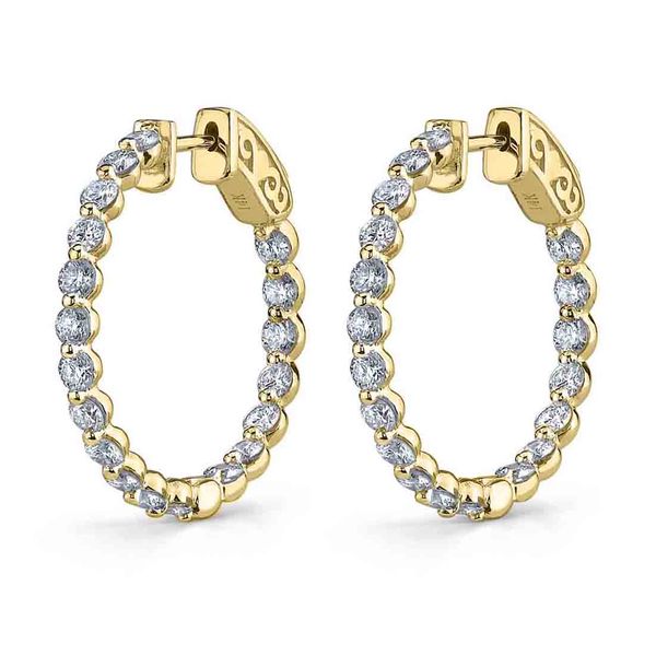 Diamond hoops Quenan's Fine Jewelers Georgetown, TX