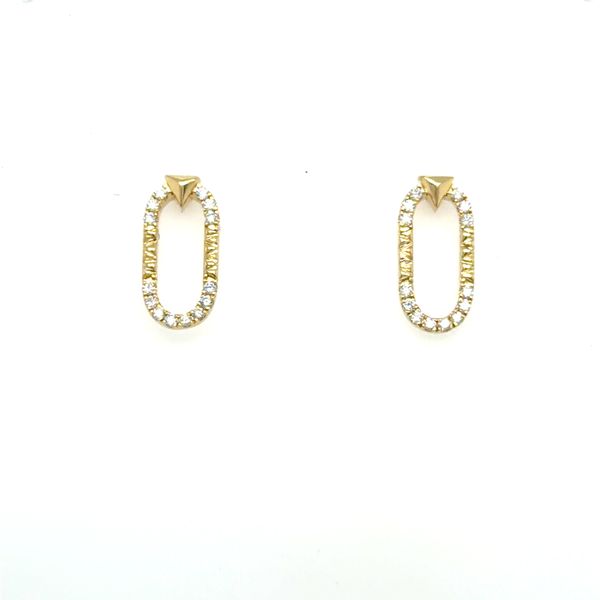 Diamond hoops Quenan's Fine Jewelers Georgetown, TX
