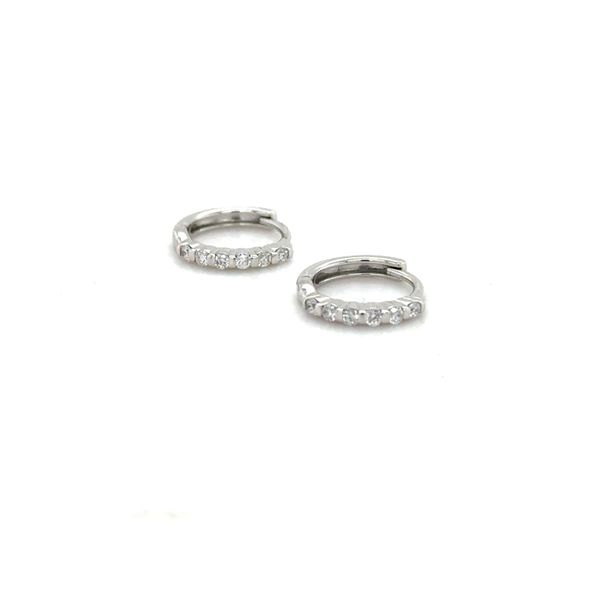 Diamond hoops Quenan's Fine Jewelers Georgetown, TX