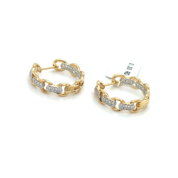 Diamond hoops Quenan's Fine Jewelers Georgetown, TX