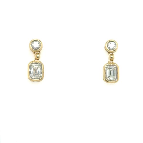 Diamond hoops Quenan's Fine Jewelers Georgetown, TX