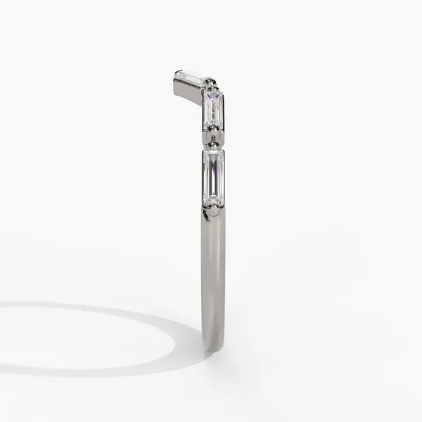Diamond Wedding Band Image 2 Quest Fine Jewelers Fairfax, VA