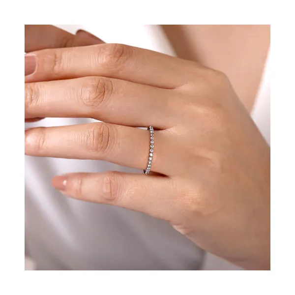 Diamond Wedding Band Image 2 Quest Fine Jewelers Fairfax, VA