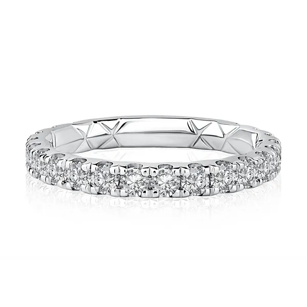 Diamond Wedding Band Image 2 Quest Fine Jewelers Fairfax, VA