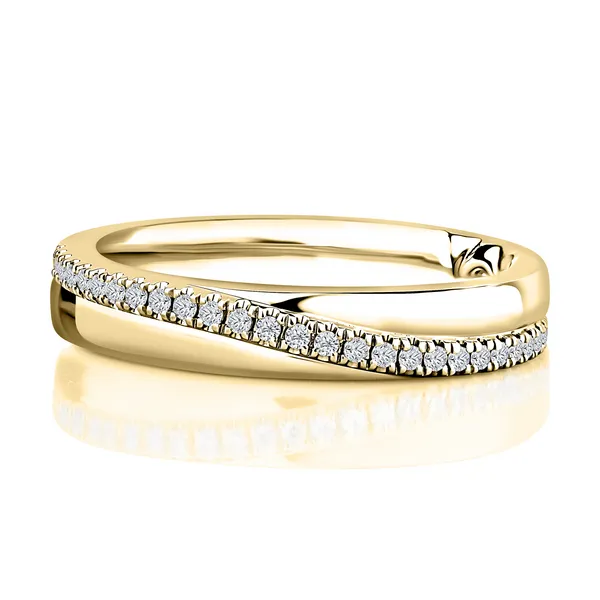 Diamond Wedding Band Image 2 Quest Fine Jewelers Fairfax, VA