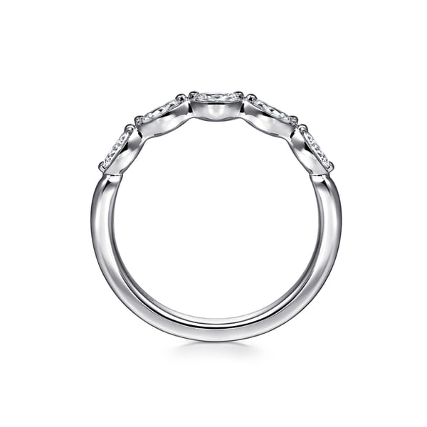 Diamond Wedding Band Image 2 Quest Fine Jewelers Fairfax, VA