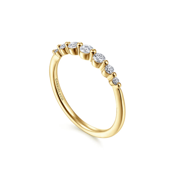 Diamond Wedding Band Image 3 Quest Fine Jewelers Fairfax, VA