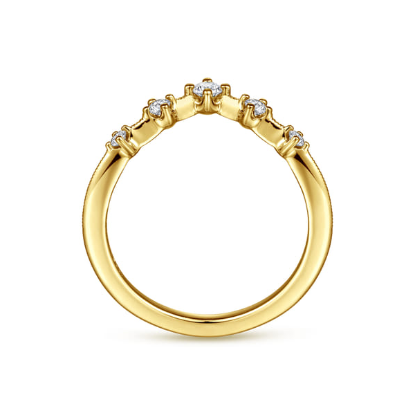 Diamond Wedding Band Image 2 Quest Fine Jewelers Fairfax, VA