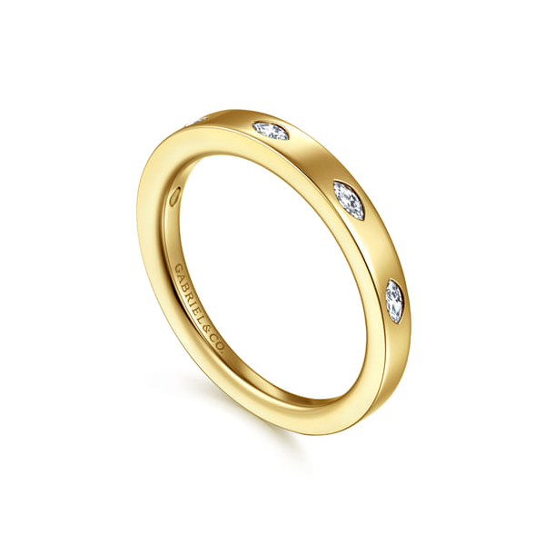 Diamond Wedding Band Image 3 Quest Fine Jewelers Fairfax, VA