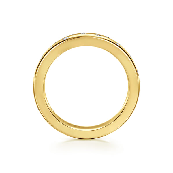 Diamond Wedding Band Image 2 Quest Fine Jewelers Fairfax, VA