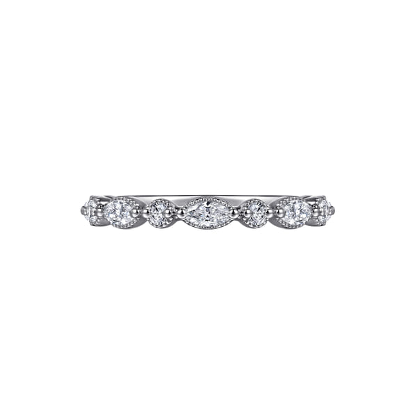 Diamond Wedding Band Image 2 Quest Fine Jewelers Fairfax, VA