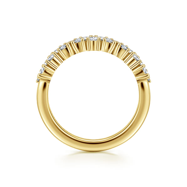 Diamond Wedding Band Image 2 Quest Fine Jewelers Fairfax, VA