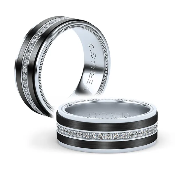 Men\'s Diamond Wedding Band similar item image
