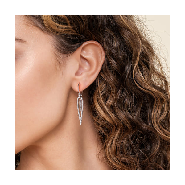 Diamond Earrings Image 2 Quest Fine Jewelers Fairfax, VA