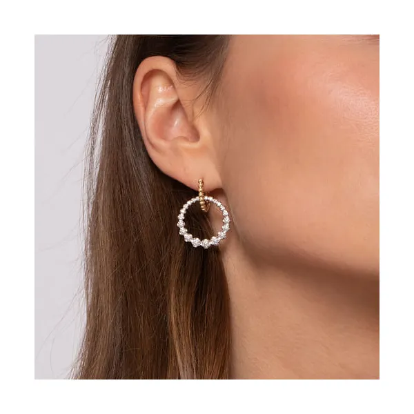 Diamond Earrings Image 2 Quest Fine Jewelers Fairfax, VA