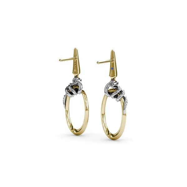 Diamond Earrings Image 2 Quest Fine Jewelers Fairfax, VA