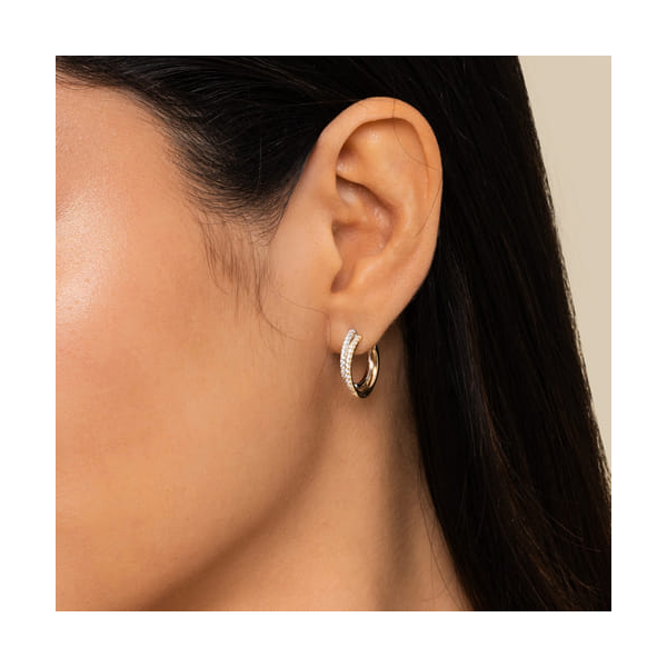 Diamond Earrings Image 2 Quest Fine Jewelers Fairfax, VA