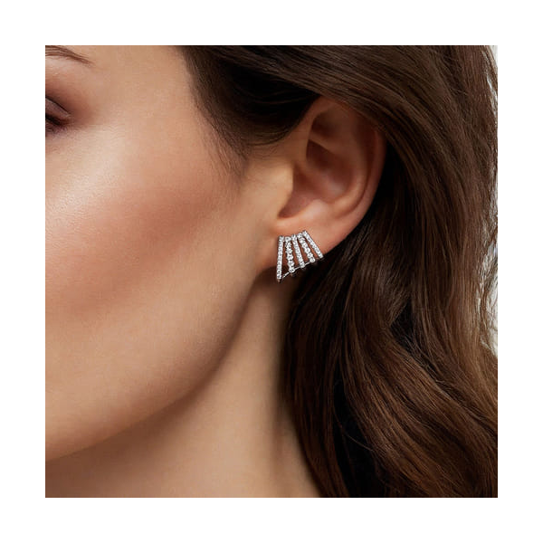 Diamond Earrings Image 2 Quest Fine Jewelers Fairfax, VA