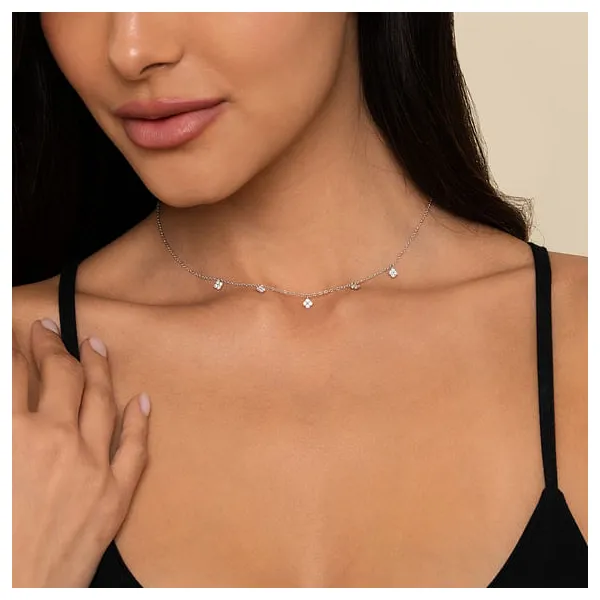 Diamond Necklace Image 2 Quest Fine Jewelers Fairfax, VA