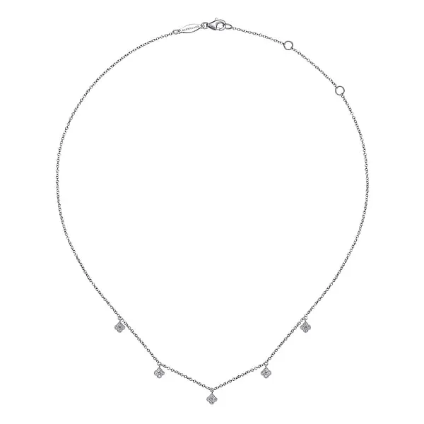 Diamond Necklace Image 3 Quest Fine Jewelers Fairfax, VA