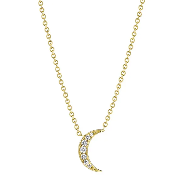 Petite Penny Moon Necklace Quest Fine Jewelers Fairfax, VA