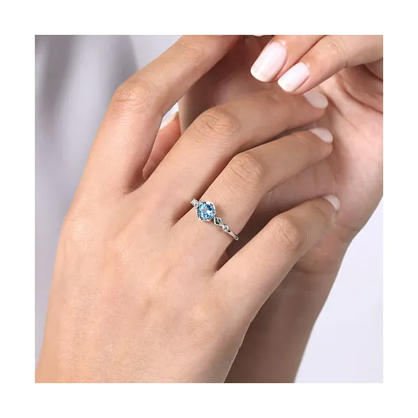 Colored Stone Fashion Ring Image 2 Quest Fine Jewelers Fairfax, VA