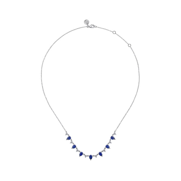 Colored Stone Necklace Image 2 Quest Fine Jewelers Fairfax, VA