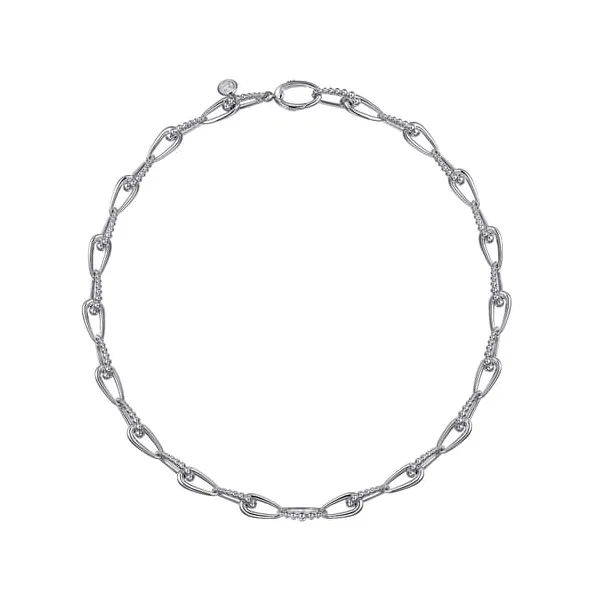 Silver Necklace Image 2 Quest Fine Jewelers Fairfax, VA