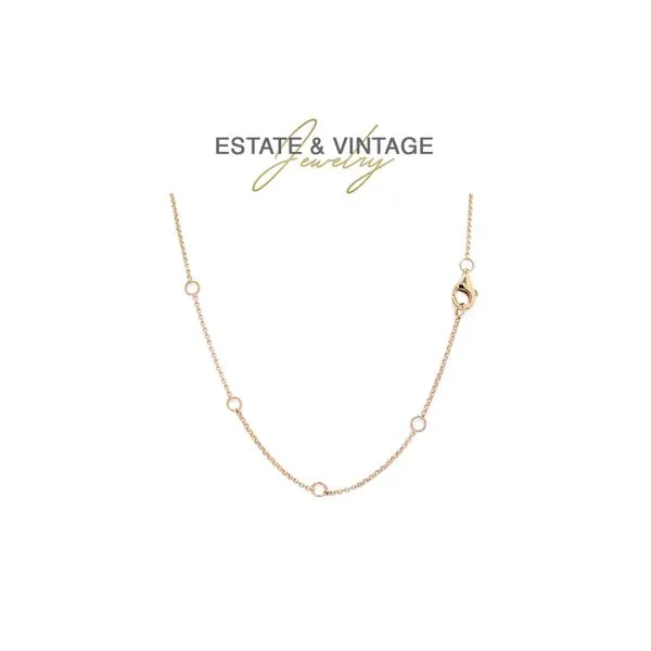 Estate 14K Yellow Gold 0.75ctw 18