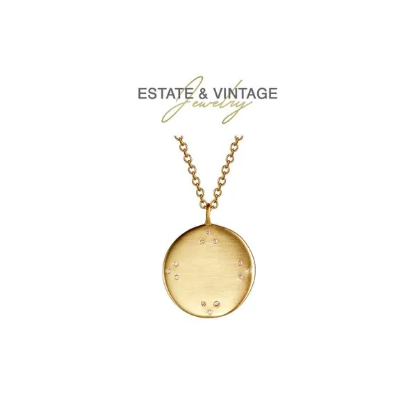 Estate 18K Yellow Gold 