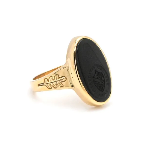 Estate 14K Yellow Gold Meredith College Class Ring Size 7.75 Image 2 Raleigh Diamond Fine Jewelry Raleigh, NC