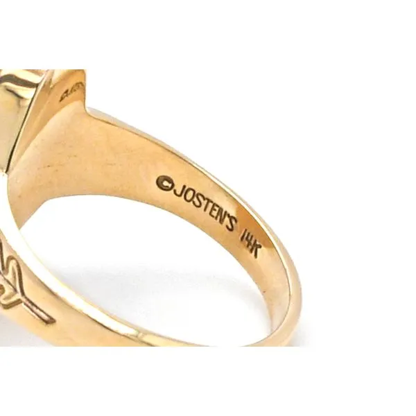 Estate 14K Yellow Gold Meredith College Class Ring Size 7.75 Image 3 Raleigh Diamond Fine Jewelry Raleigh, NC