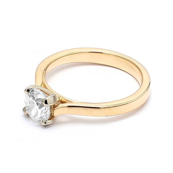 14K Yellow Gold 1.00ctw J/SI2 Solitaire Diamond Image 2 Raleigh Diamond Fine Jewelry Raleigh, NC