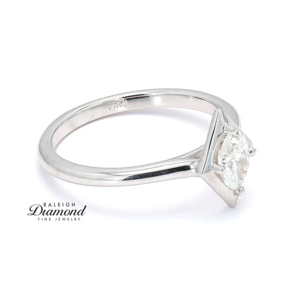 Oval Solitaire Ring Image 3 Raleigh Diamond Fine Jewelry Raleigh, NC