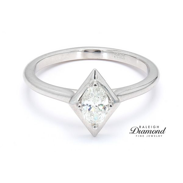 Oval Solitaire Ring Raleigh Diamond Fine Jewelry Raleigh, NC