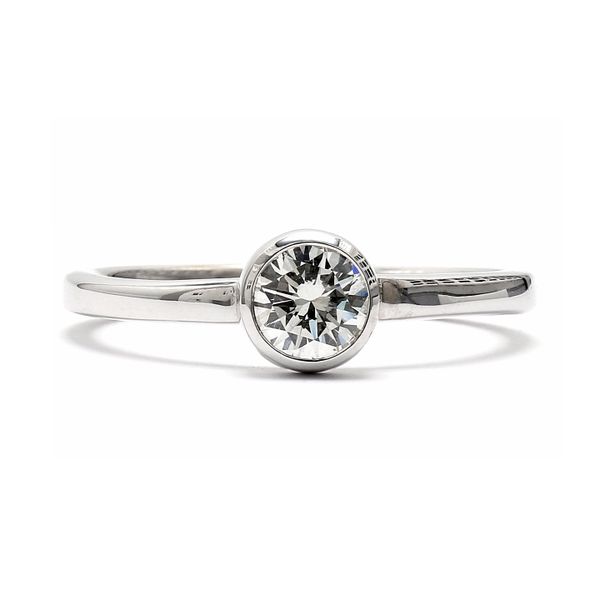 14K White Gold 0.47ctw H-I/SI1 Solitaire Diamond Ring Raleigh Diamond Fine Jewelry Raleigh, NC
