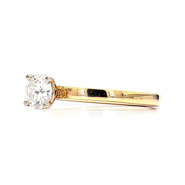 14K Yellow Gold 0.50ctw H/SI1 Solitaire Diamond Image 2 Raleigh Diamond Fine Jewelry Raleigh, NC