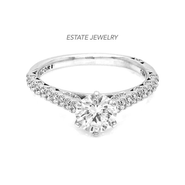 Estate 18K White Gold 1.33ctw I/SI2 Tacori Diamond Raleigh Diamond Fine Jewelry Raleigh, NC