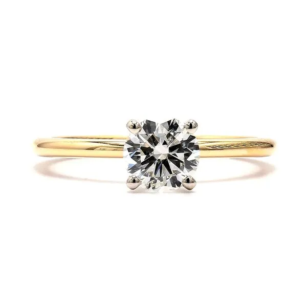 14K Yellow Gold 0.91ctw J/I1 RBC Diamond GIA Certified Size 7 Raleigh Diamond Fine Jewelry Raleigh, NC