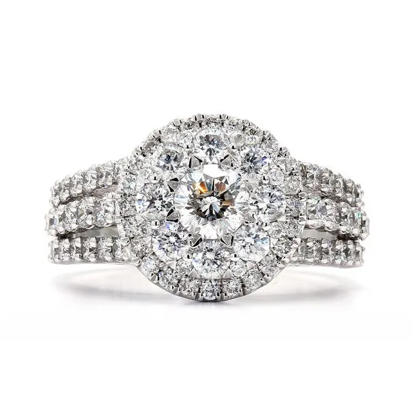 14K White Gold 2.01ctw Diamond Engagement Ring Raleigh Diamond Fine Jewelry Raleigh, NC