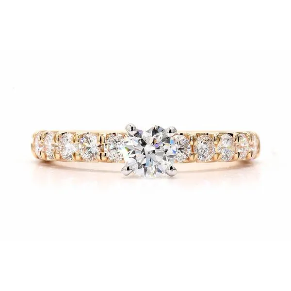 14K Yellow Gold 1.04ctw Diamond Engagement Ring Raleigh Diamond Fine Jewelry Raleigh, NC