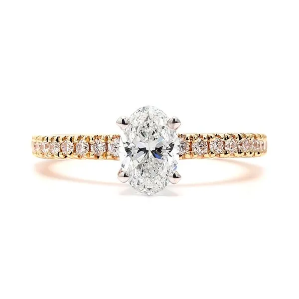RD Classic 14K Yellow Gold 1.01ctw E/SI1 Diamond Engagement Ring Size 5.75 Raleigh Diamond Fine Jewelry Raleigh, NC