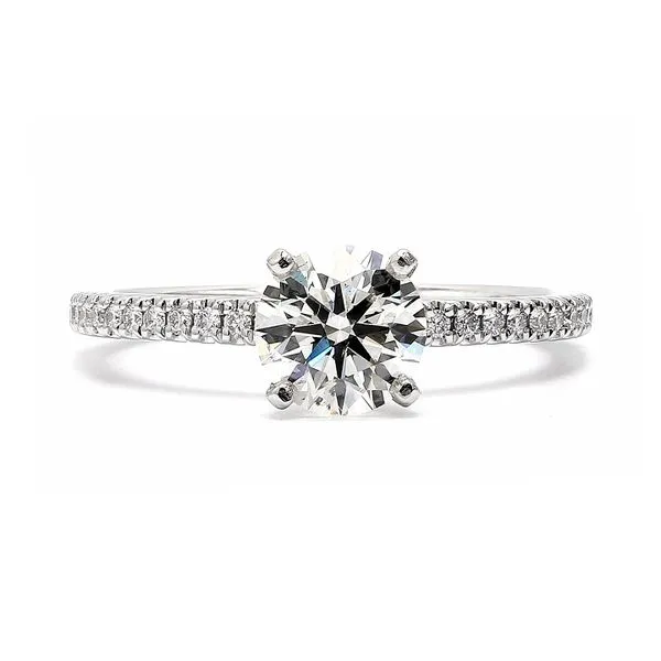 RD Classic Platinum 1.15ctw I/SI2+ Diamond Engagement Rin...