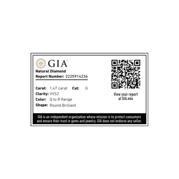 14K Yellow Gold 1.78ctw QR/VVS2 - GIA Certified Engagement Ring Size 6.25 Image 2 Raleigh Diamond Fine Jewelry Raleigh, NC