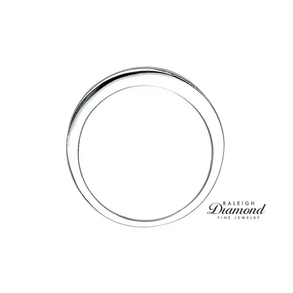 Estate 14k White Gold 1/2ctw Diamond Channel Band Image 3 Raleigh Diamond Fine Jewelry Raleigh, NC